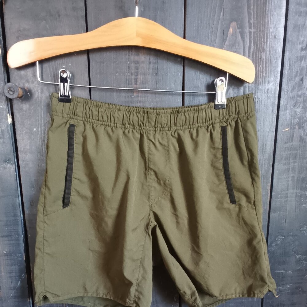 RVCA Olive Green Athletic Men's Shorts